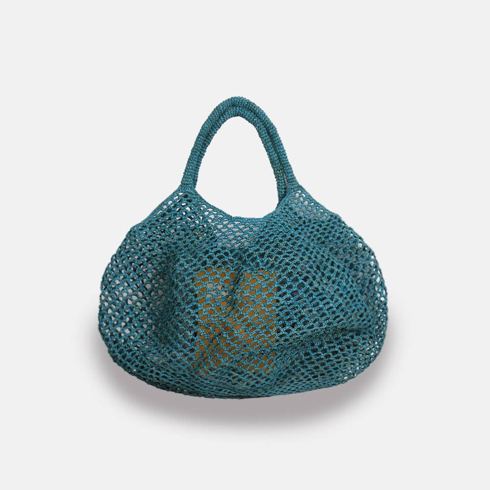 sans arcidet paris Mamabe SS23 - Sac à bandoulière en raphia ajouré Mamabe SS23 - Sac à bandoulière en raphia ajouré