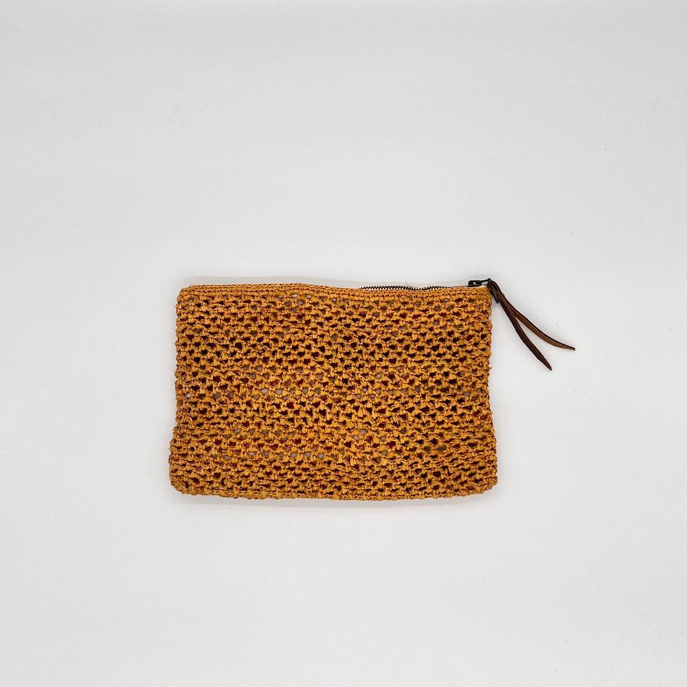 sans arcidet paris River Lacy SS22 - Pochette en raphia ajourée River Lacy SS22 - Pochette en raphia ajourée