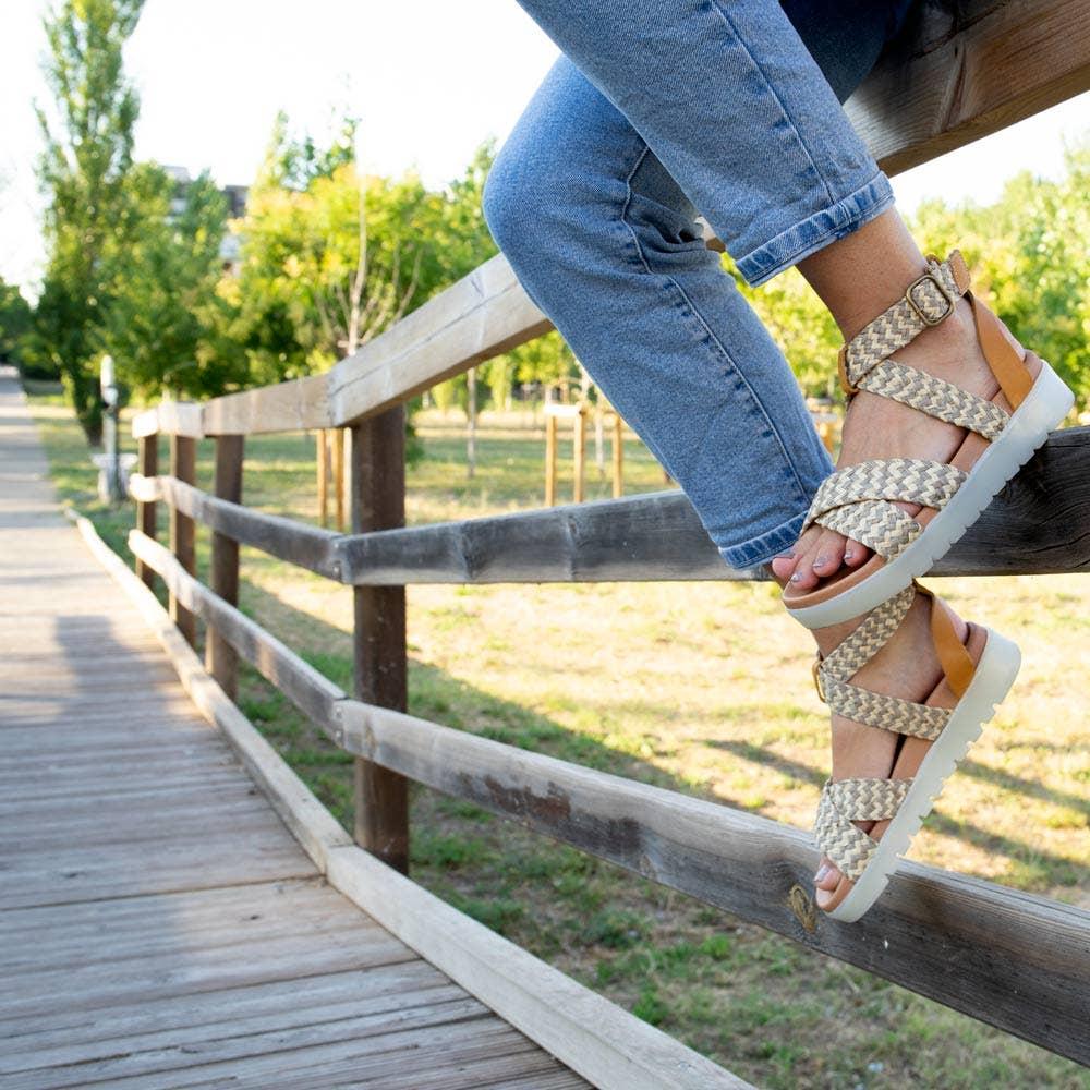 sans arcidet paris Sangles - Naturel / Nimbus Sangles - Naturel / Nimbus