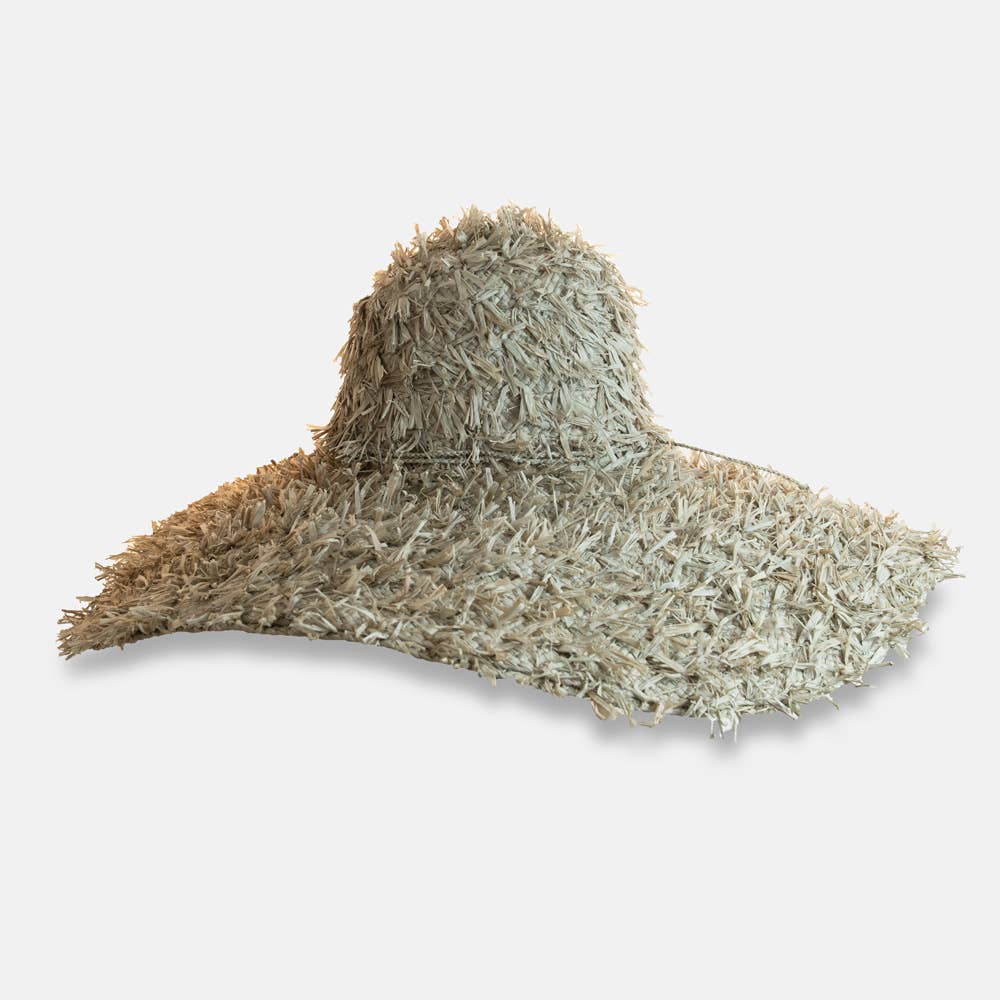 sans arcidet paris Summertime SS22 - Chapeau à large bord en raphia Summertime SS22 - Chapeau à large bord en raphia