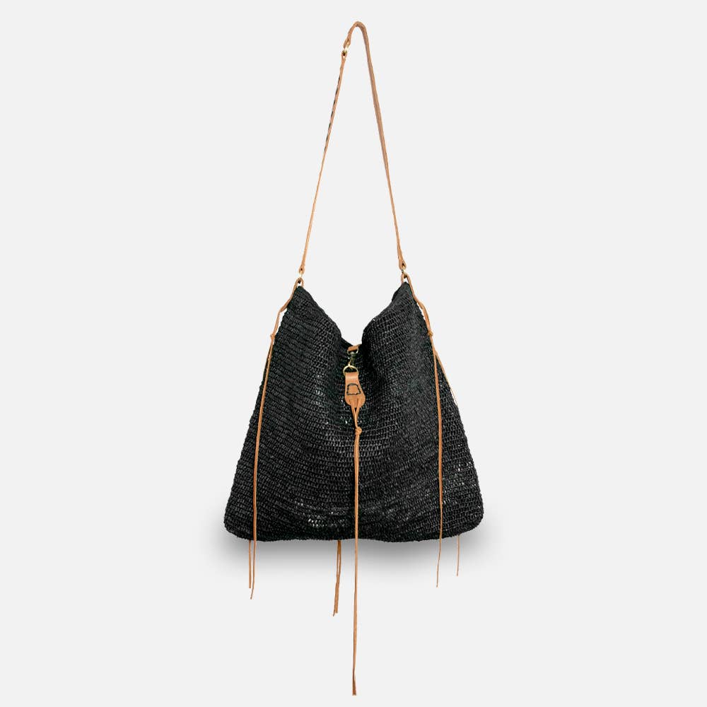 sans arcidet paris Una SS22 - Sac surdimensionné en raphia Una SS22 - Sac surdimensionné en raphia