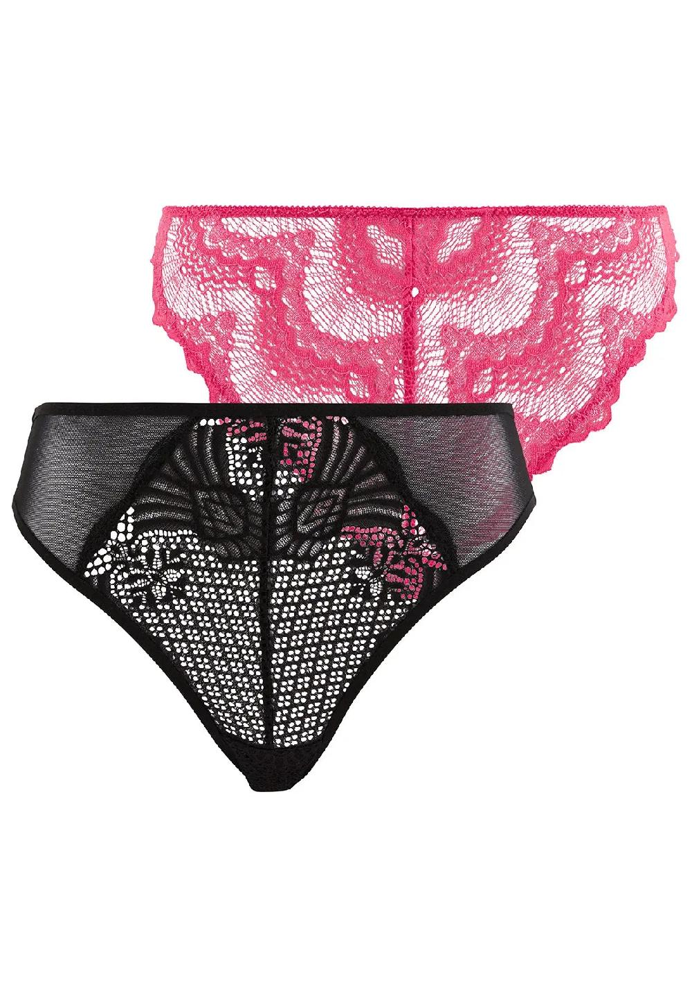 sans complexe Lot de 2 slips avec trousse Ada Rose Nostalgie