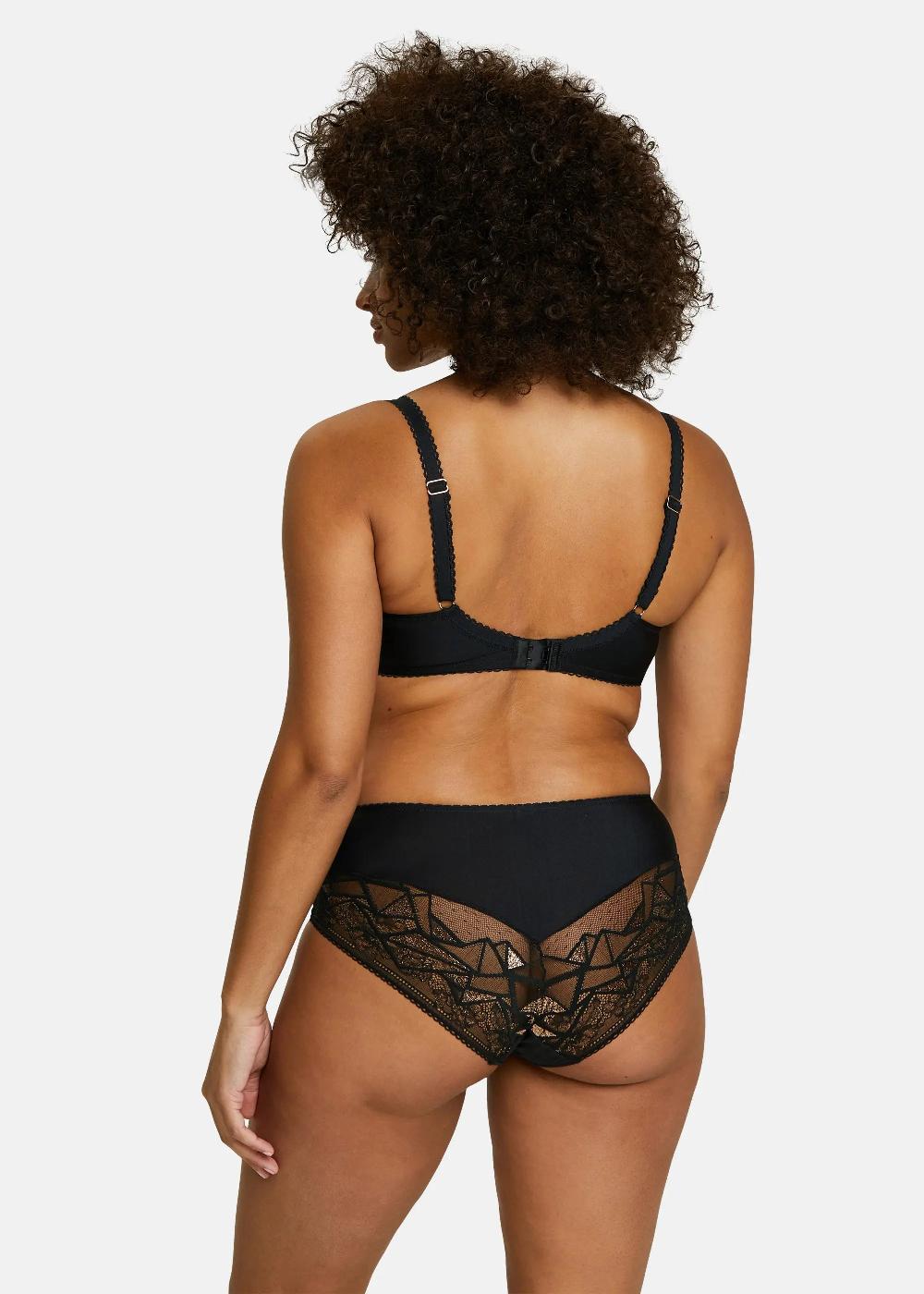 Sans Complexe Culotte Désiré Noir & Lurex Cuivré