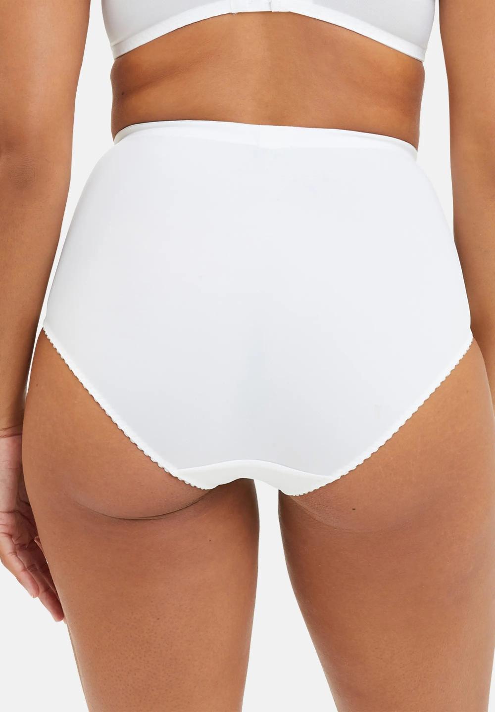 Sans Complexe Culotte Taille Haute Narcisse Ivoire