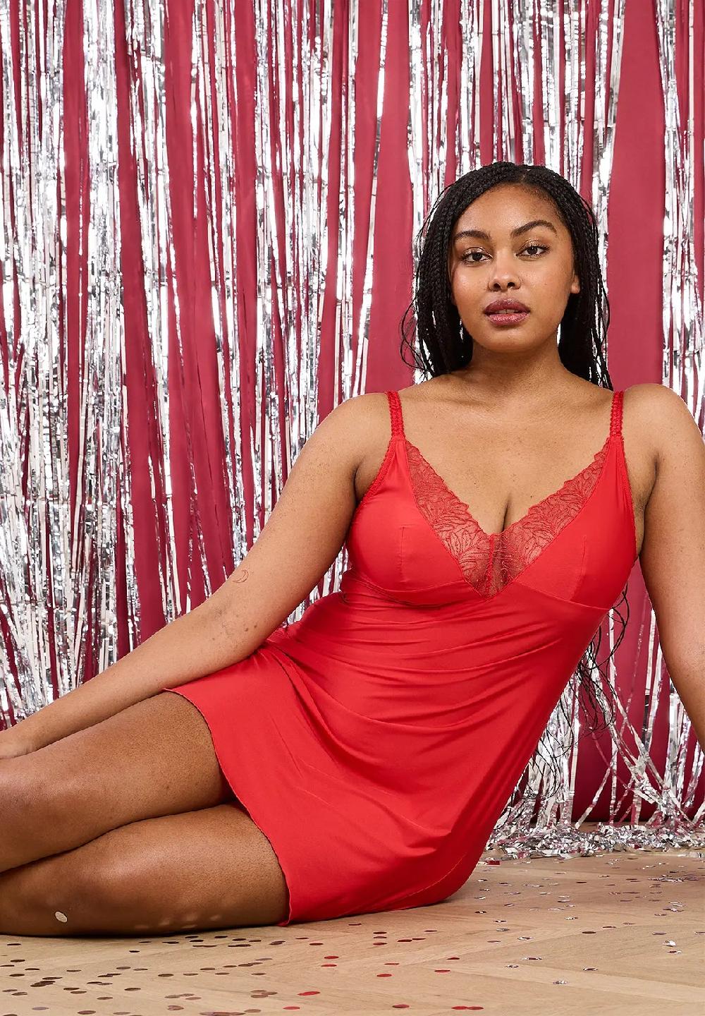 Sans Complexe Nuisette Esmée Rouge Ecarlate