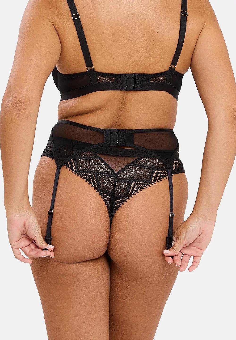 Sans Complexe Porte-jarretelles Dehlia Noir