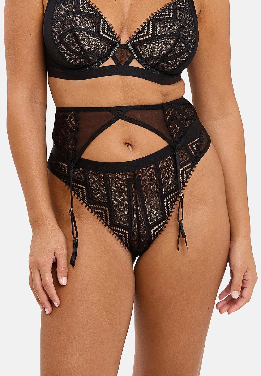 sans complexe Porte-jarretelles Dehlia Noir