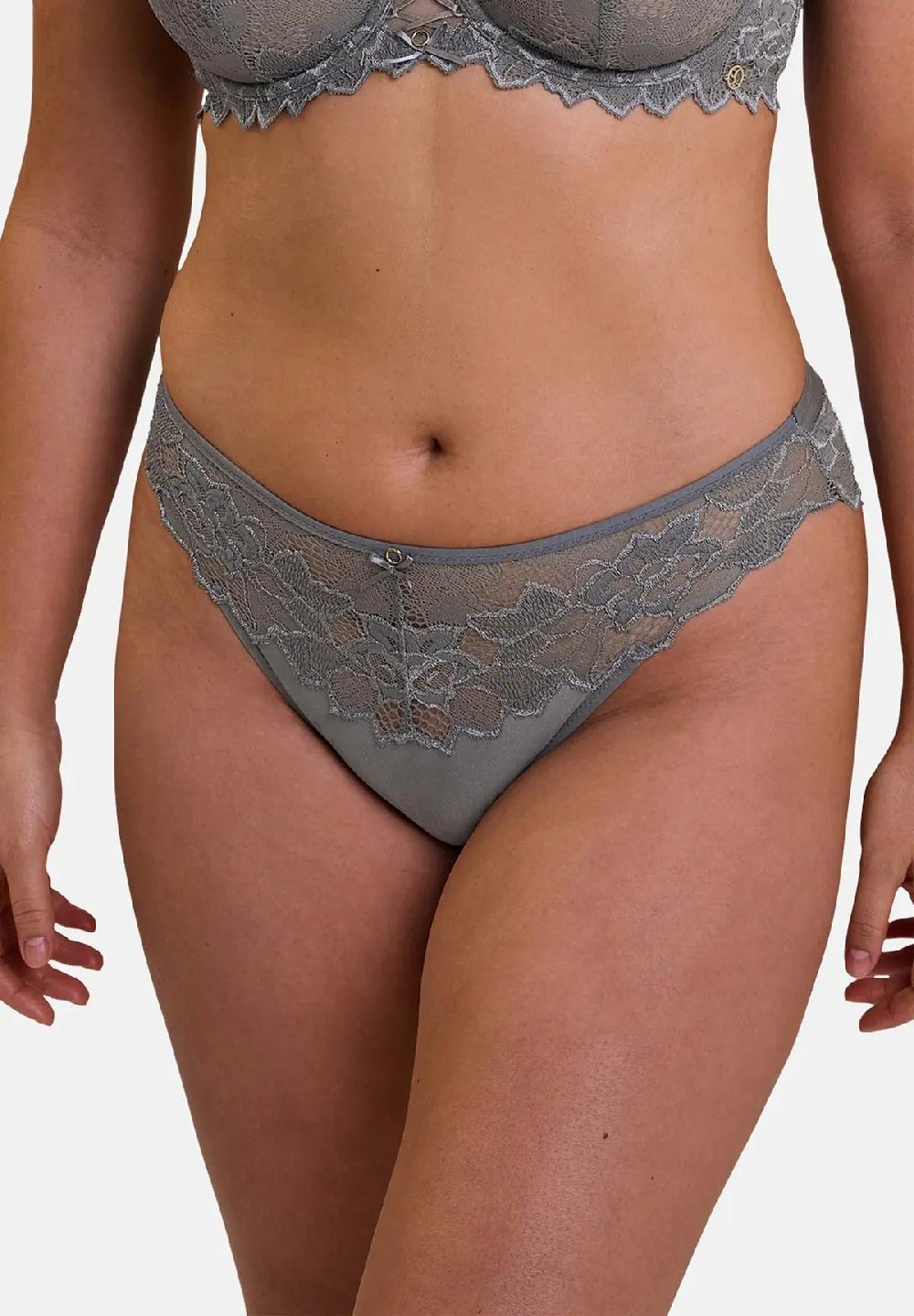 sans complexe Slip Arum Prima Gris Acier