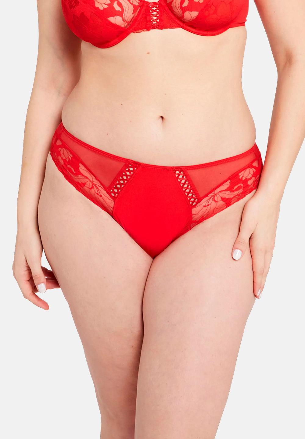 sans complexe Slip Capture Rouge Flamboyant