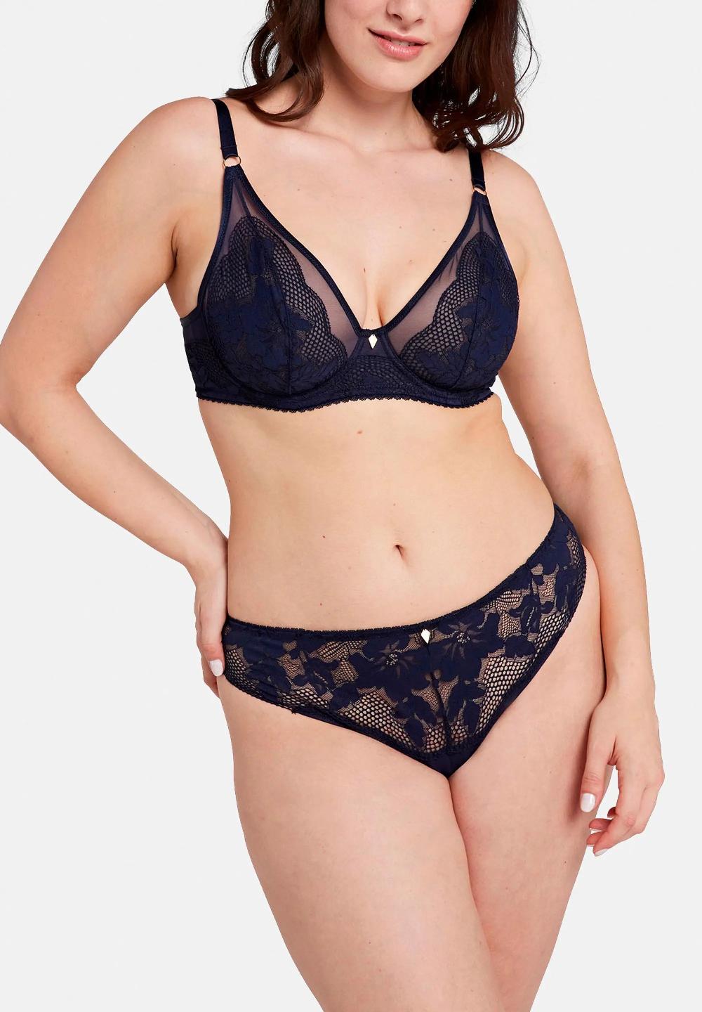 Sans Complexe Slip Charmante Marine Bleu