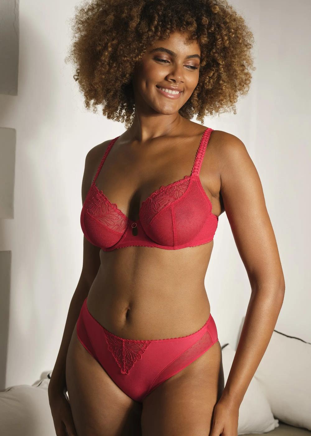 Sans Complexe Slip Esmée Rouge Ecarlate