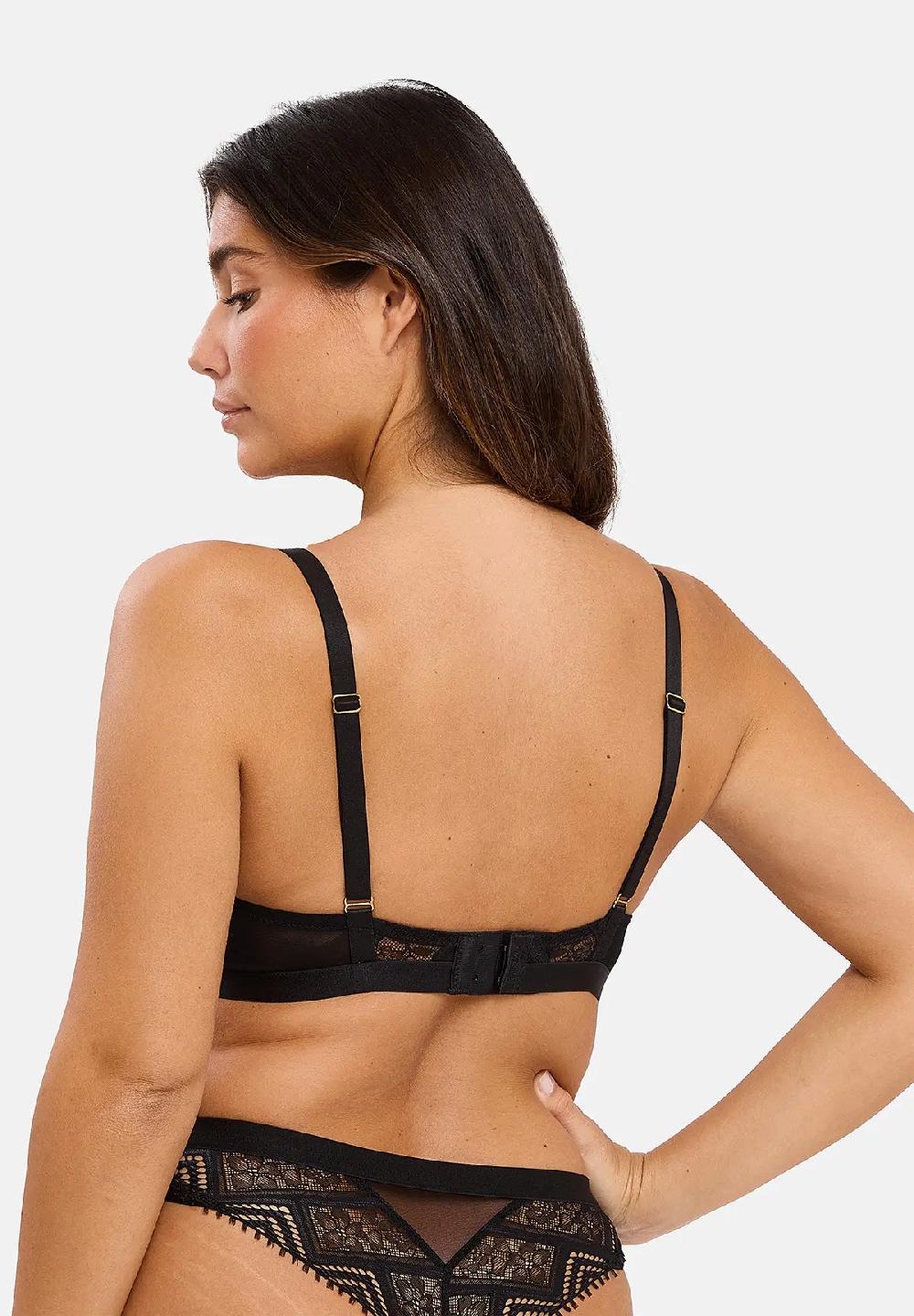 Sans Complexe Soutien-gorge Plongeant Dehlia Noir