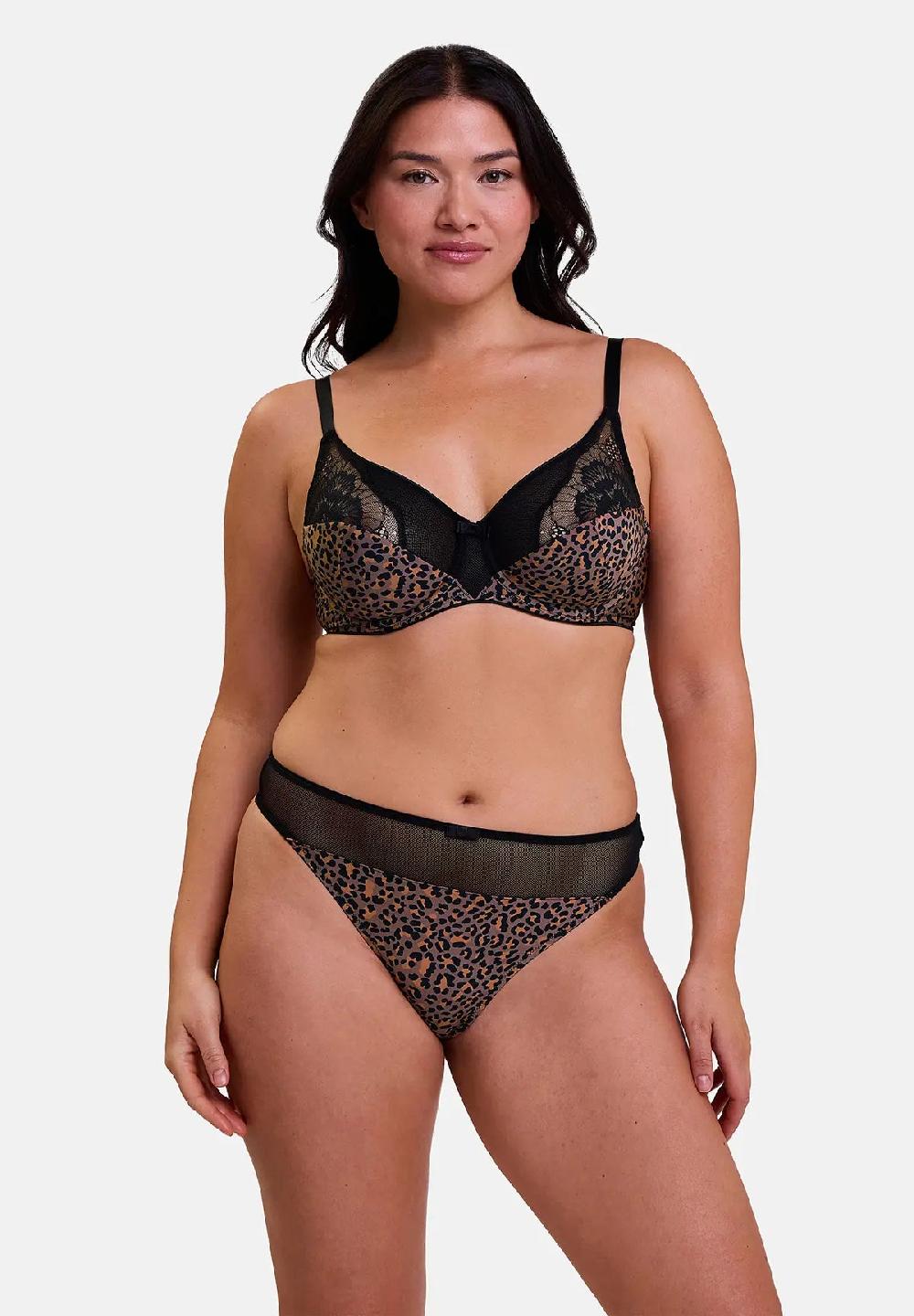 Sans Complexe String Léna Imprimé Léopard