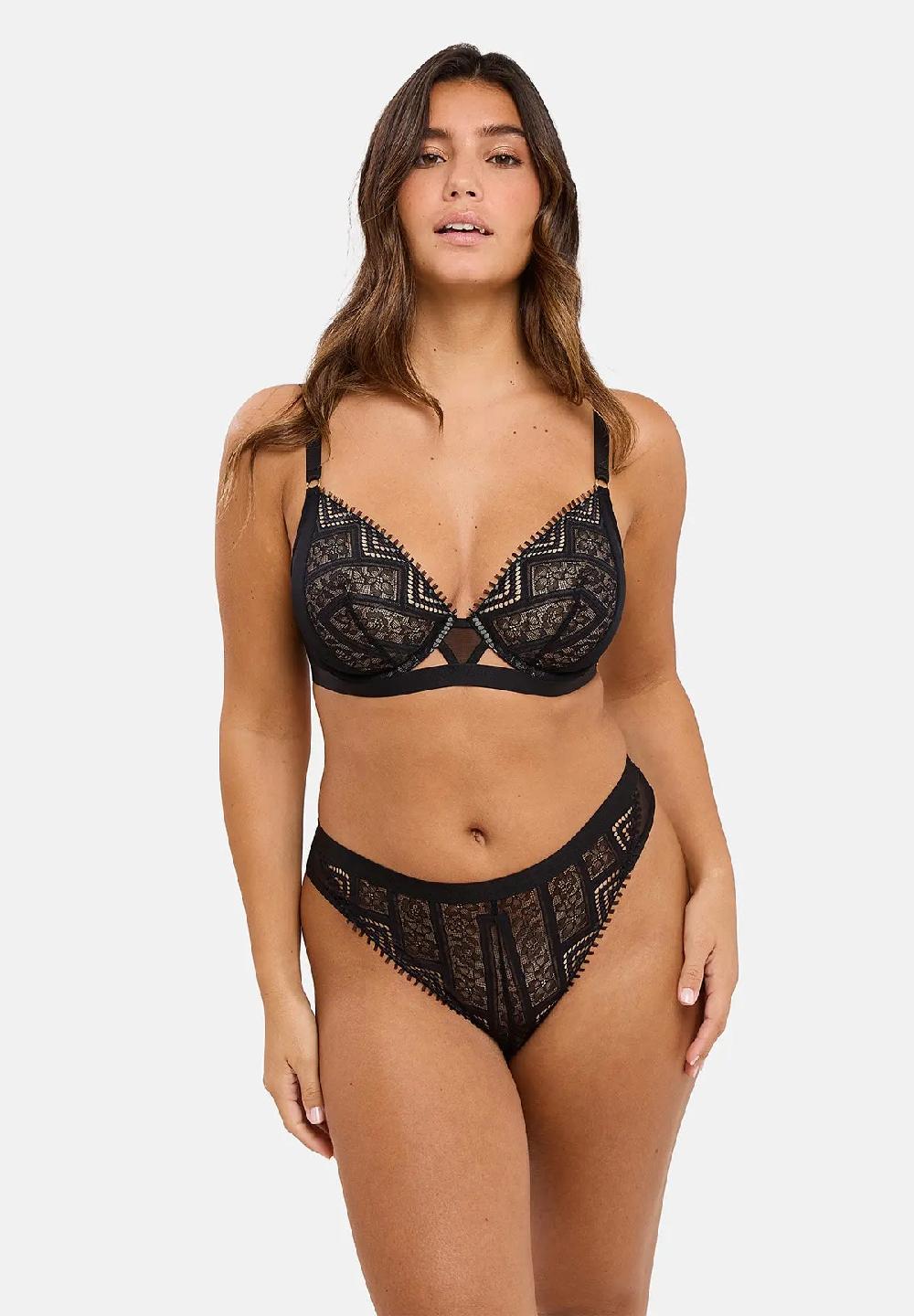 Sans Complexe Tanga Dehlia Noir