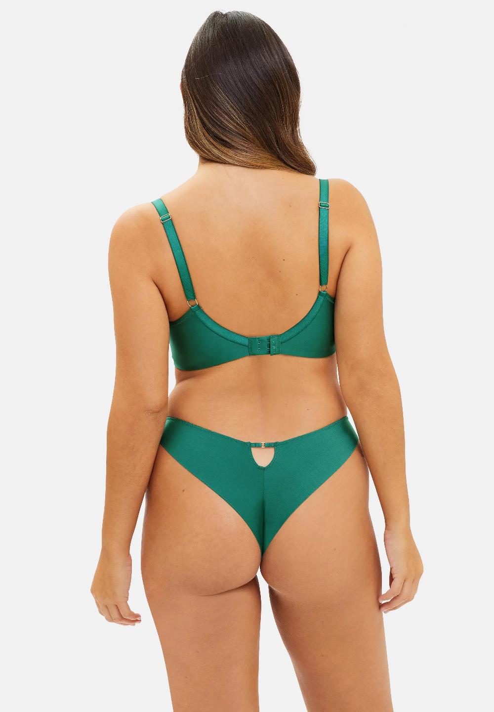 Sans Complexe Tanga Georgia Vert Multicolor