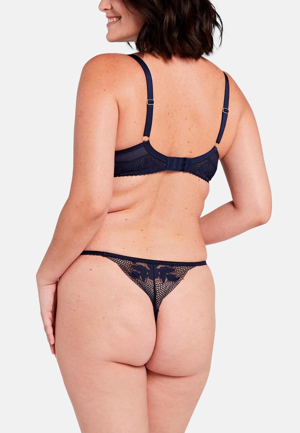 Sans Complexe Soutien-gorge Corbeille Charmante Marine Bleu