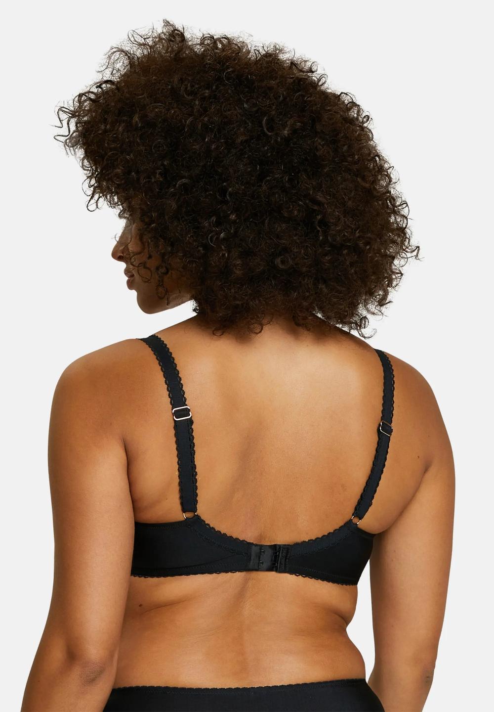 Sans Complexe Soutien-gorge Corbeille Désiré Noir & Lurex Cuivré