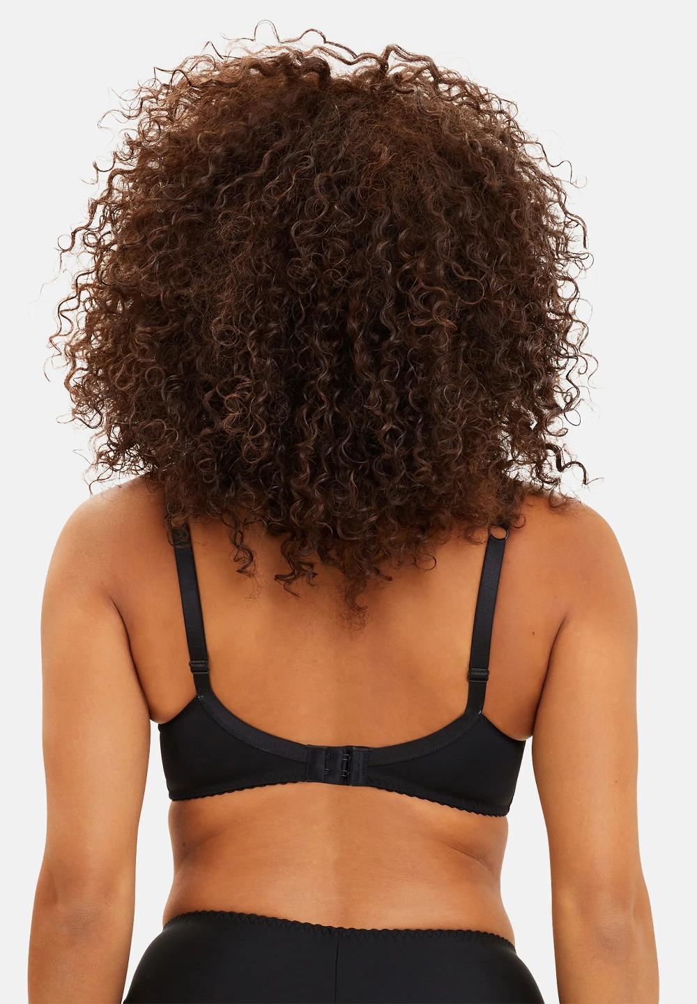 Sans Complexe Soutien-gorge Emboîtant Arum Glitter Noir & Rouge Pailleté