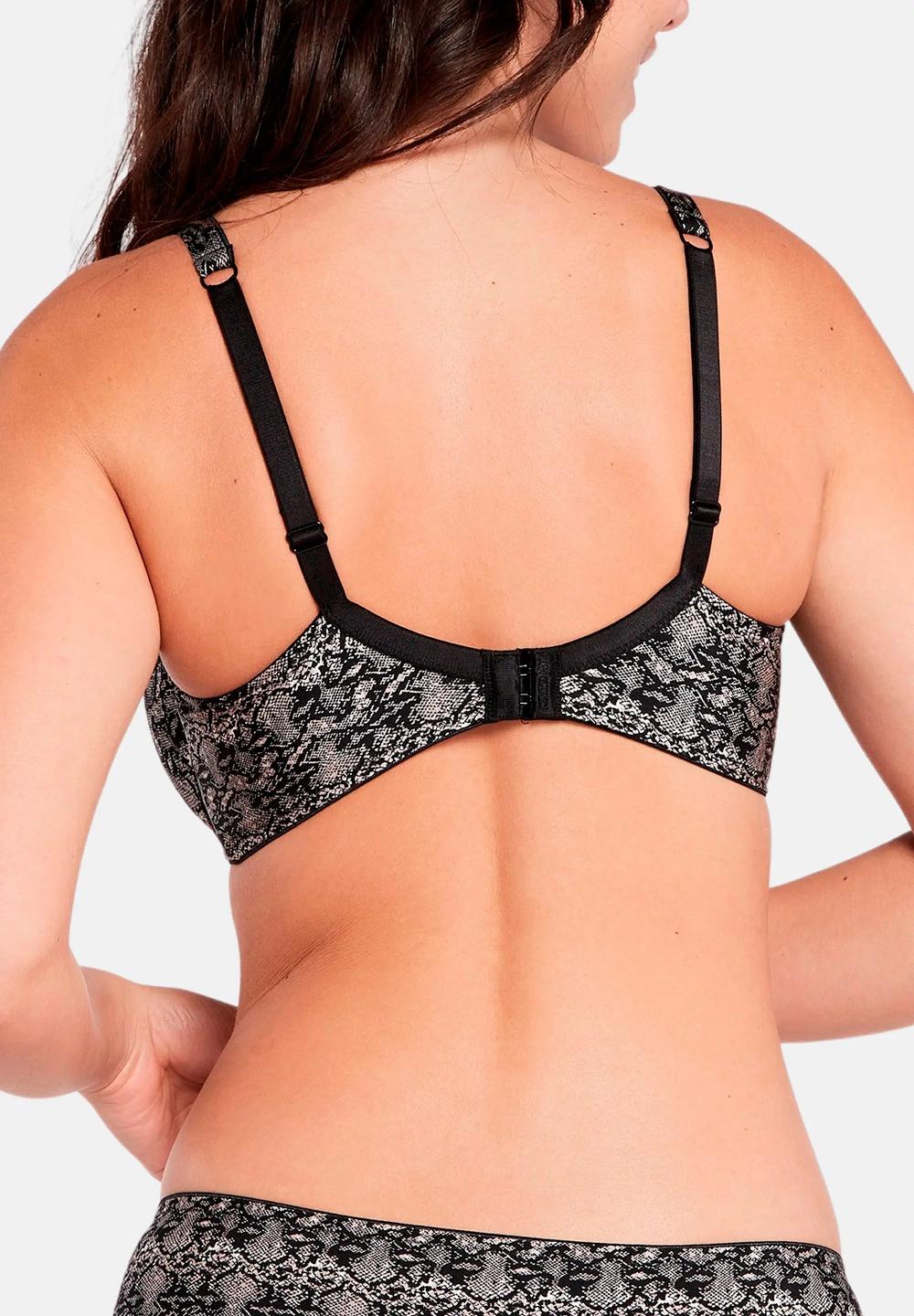 Sans Complexe Soutien-gorge Emboîtant Nour Imprimé Peau De Serpent