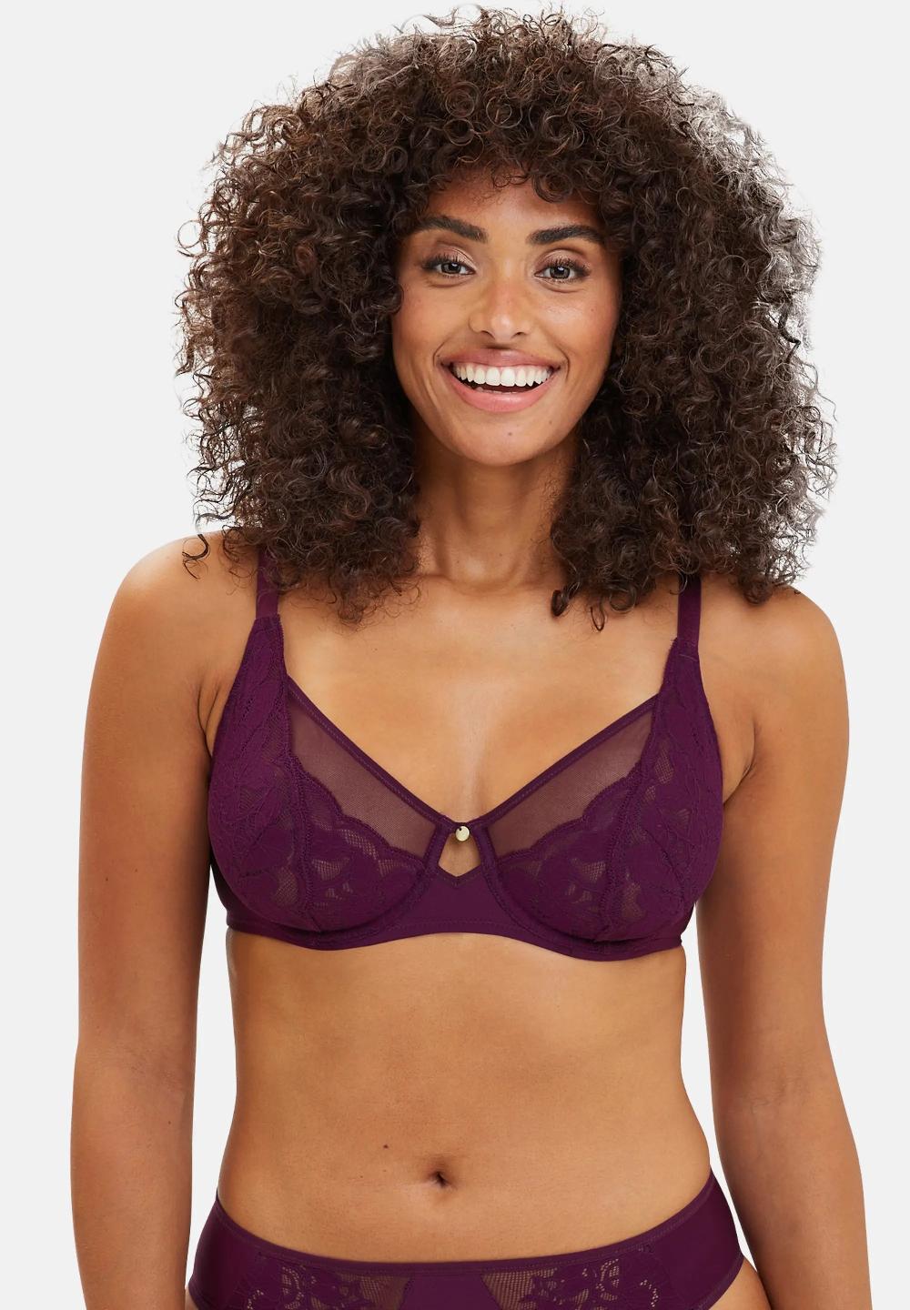 sans complexe Soutien-gorge emboîtant Romance Violet Profond