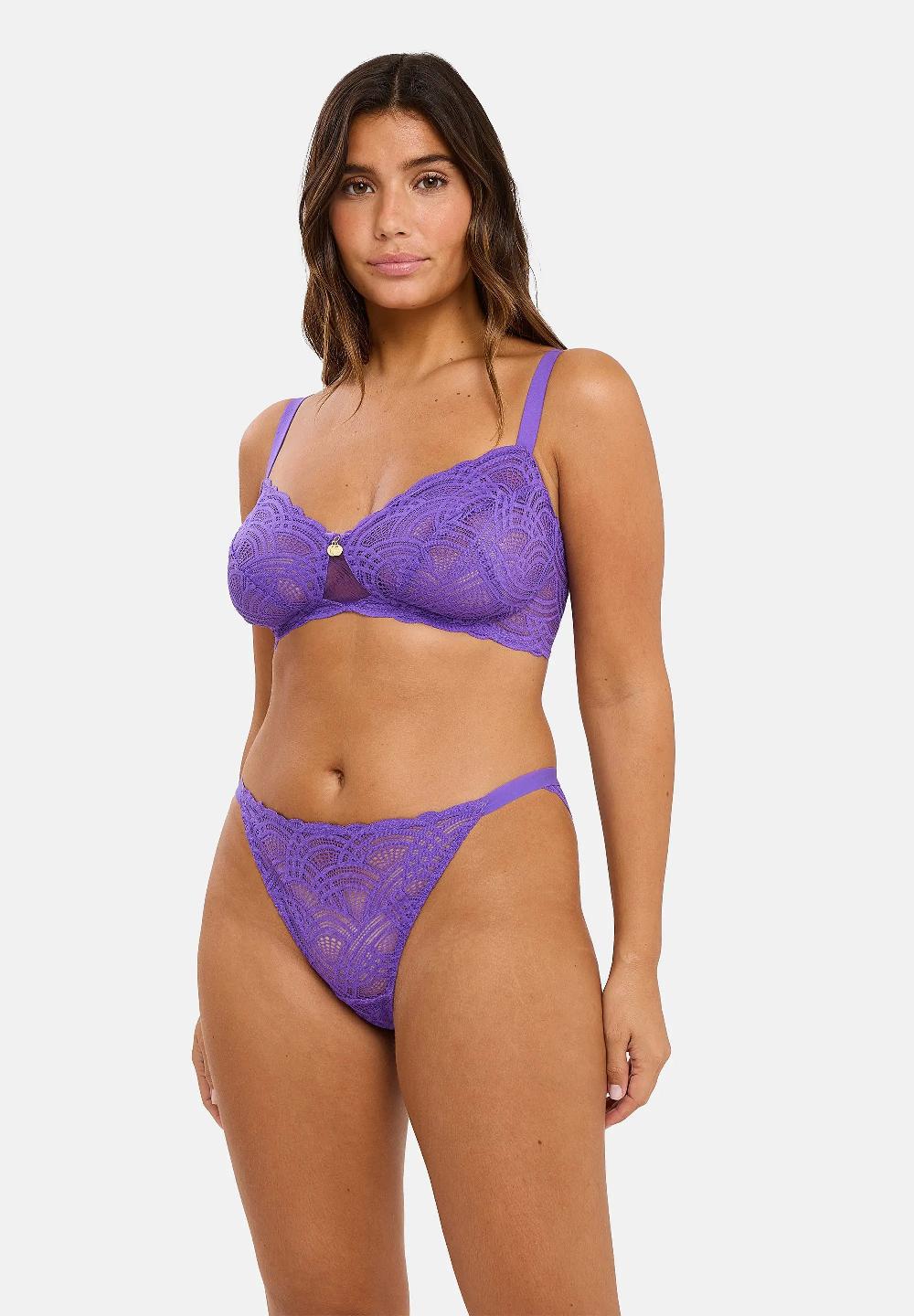 Sans Complexe Soutien-gorge Emboîtant Sans Armatures Romane D. Violet Opulent