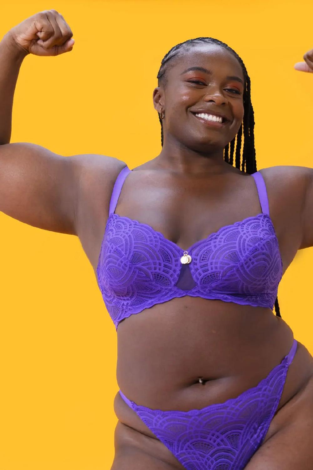 Sans Complexe Soutien-gorge Emboîtant Sans Armatures Romane D. Violet Opulent