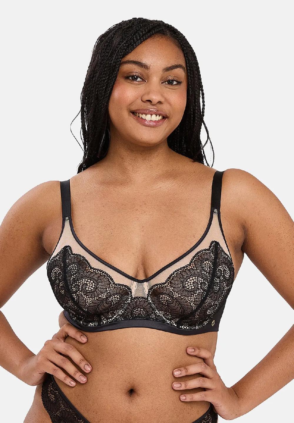 sans complexe Soutien-gorge emboîtant Serena Noir / Peau