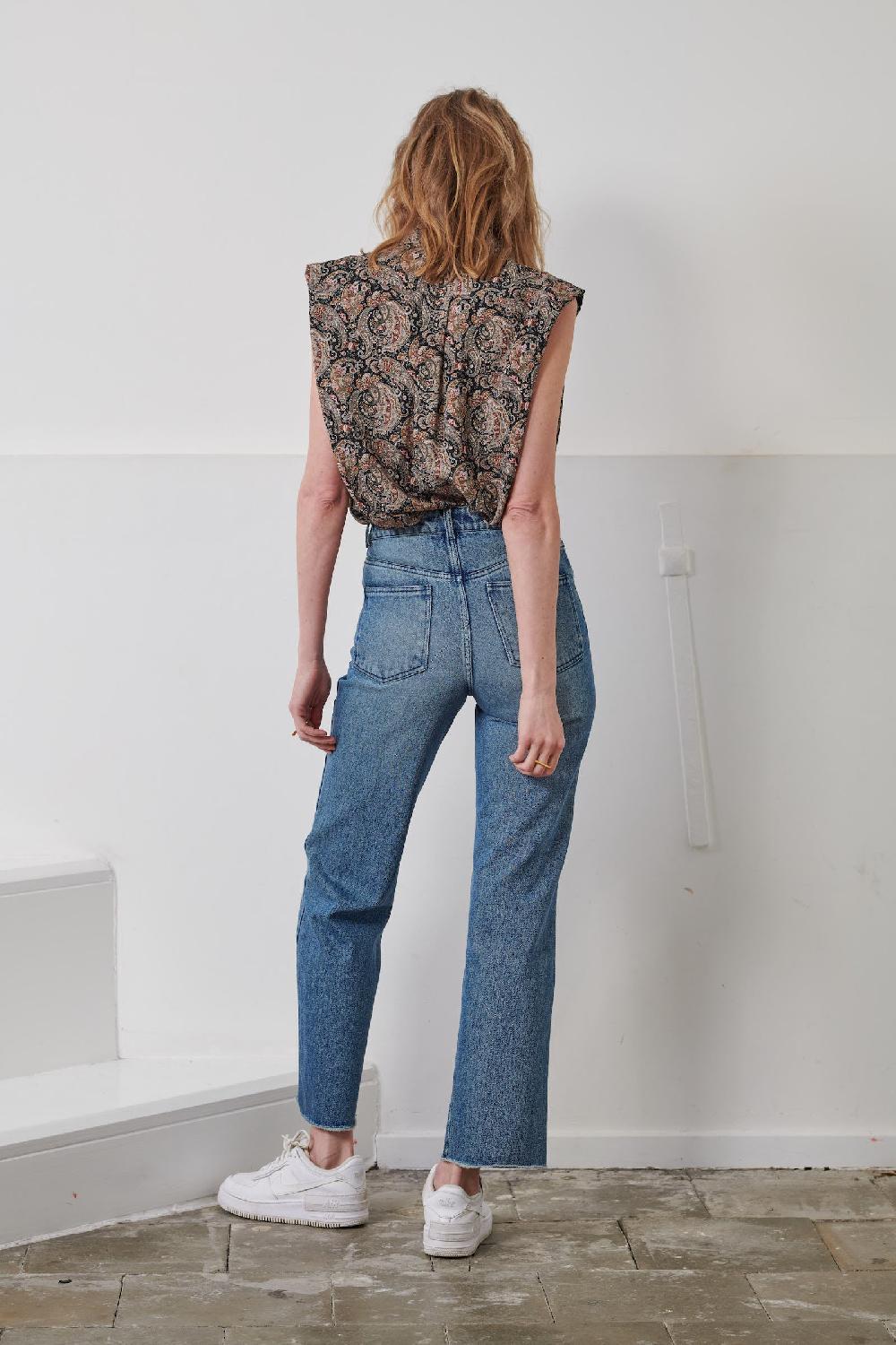 Sarah De Saint Hubert ALLISON SHIRT - Paisley