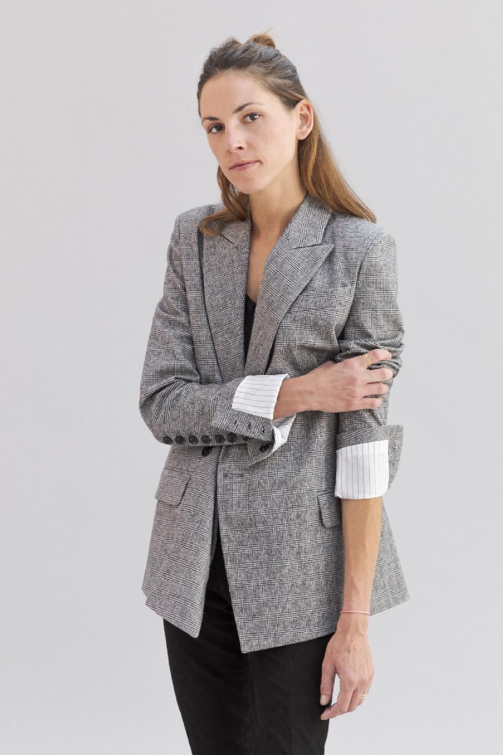 Sarah De Saint Hubert ANAÏS JACKET - Prince Of Wales