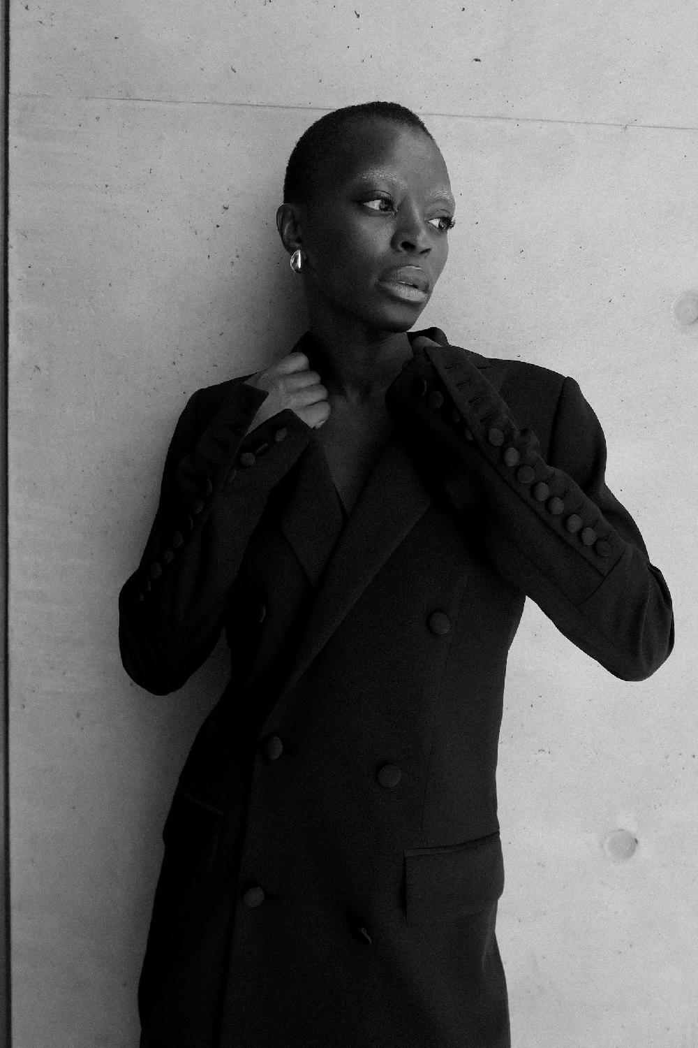 sarah de saint hubert BEN TUXEDO JACKET - Black