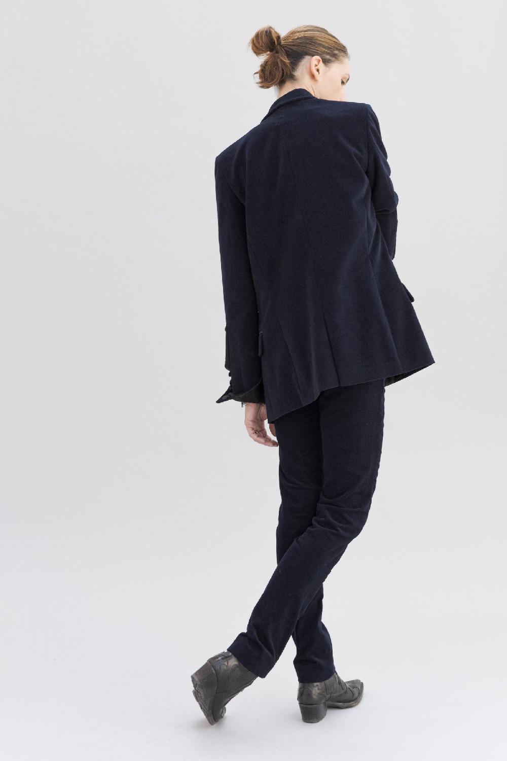 Sarah De Saint Hubert BEN VELVET - Navy
