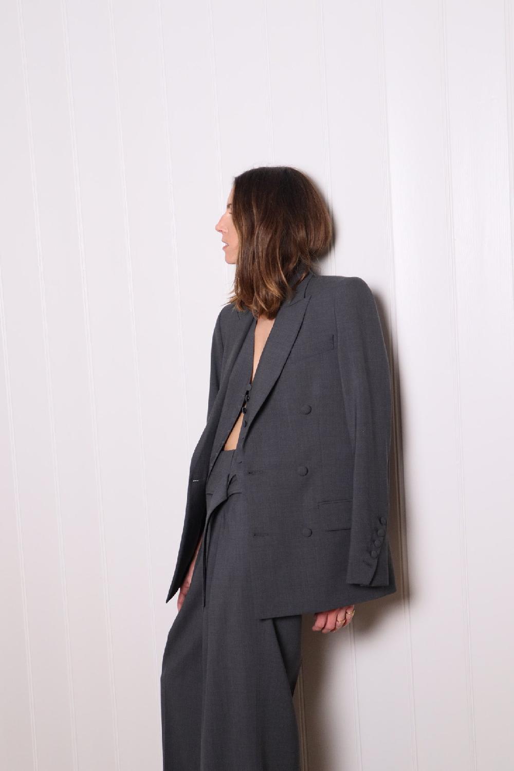 sarah de saint hubert BILLIE JACKET - Grey