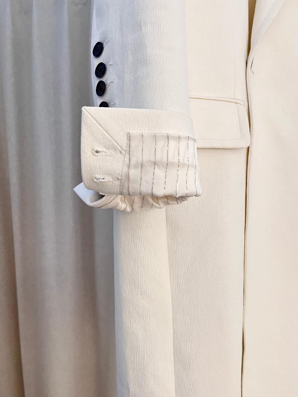 Sarah De Saint Hubert CARA COAT - Off-white