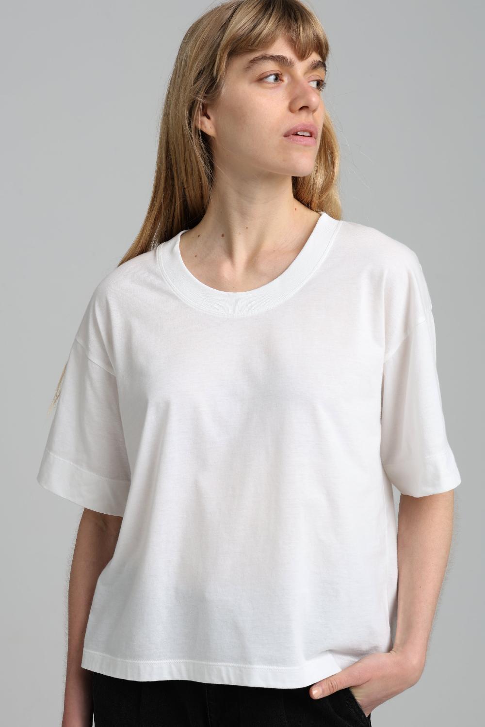 Sarah De Saint Hubert CESCA T-SHIRT - Off-white