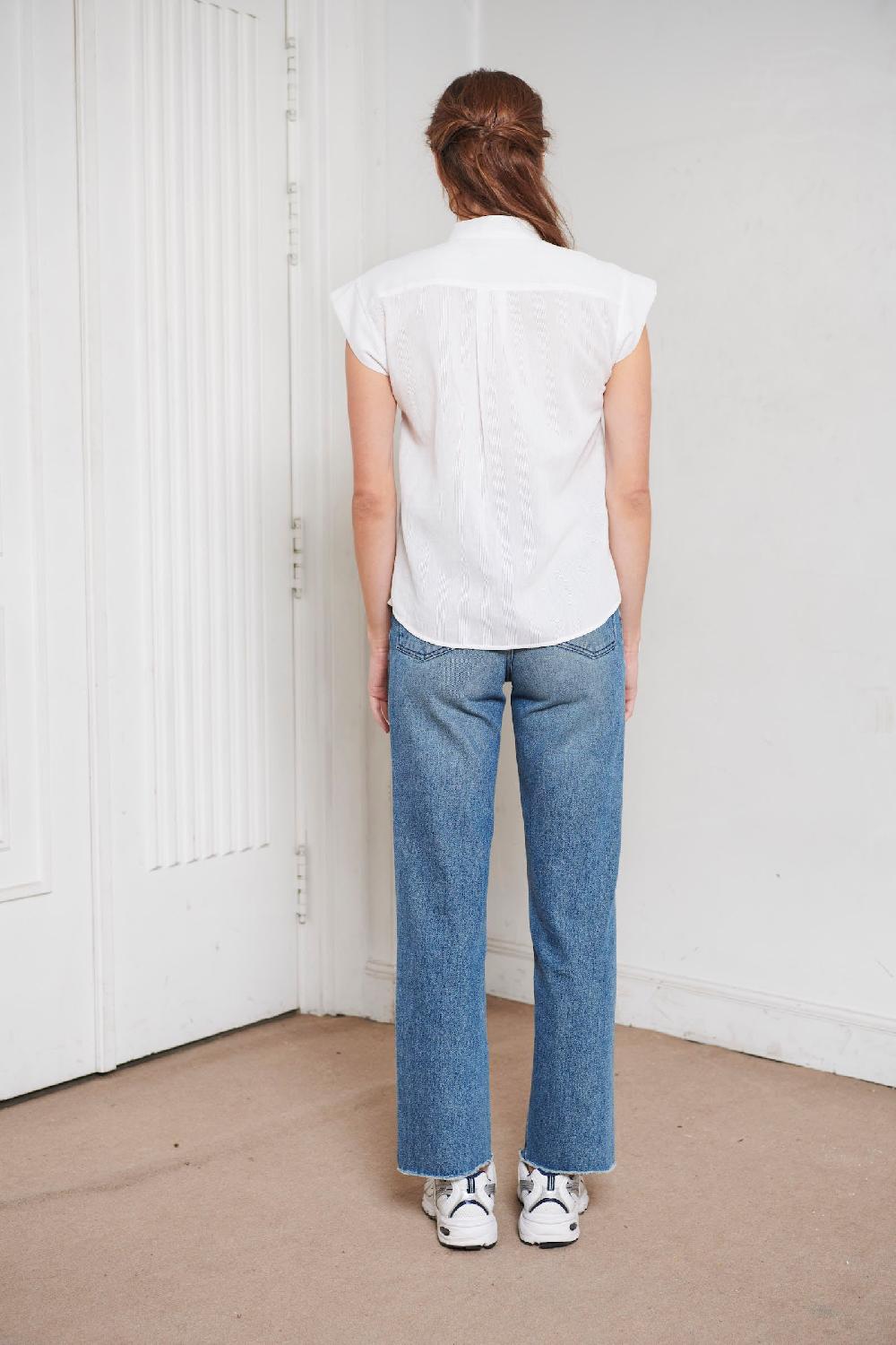 Sarah De Saint Hubert ELISE SHIRT - White