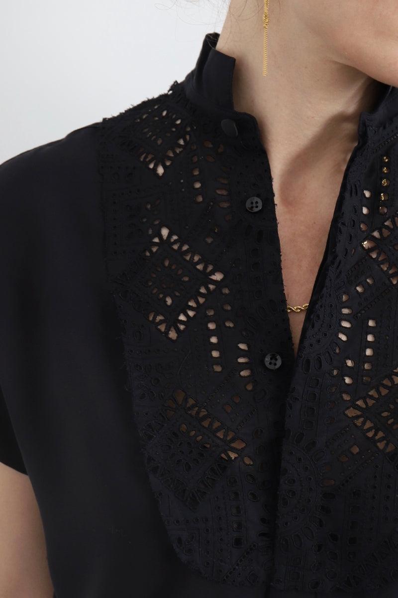 Sarah De Saint Hubert FAY SHIRT - Black