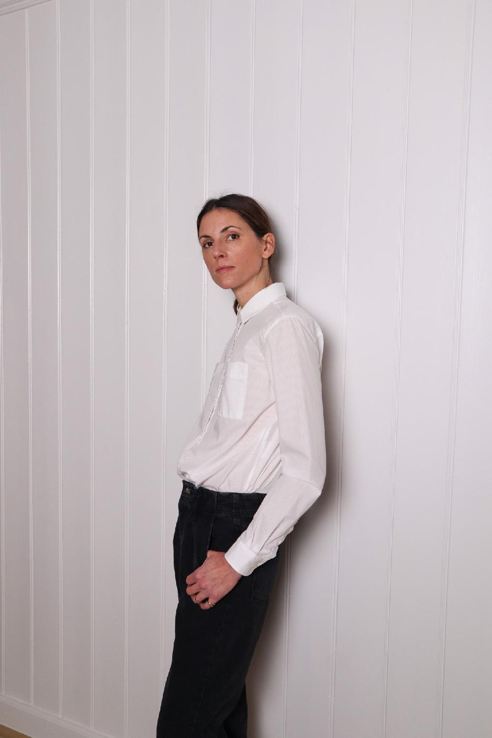 Sarah De Saint Hubert FELIS SHIRT - White