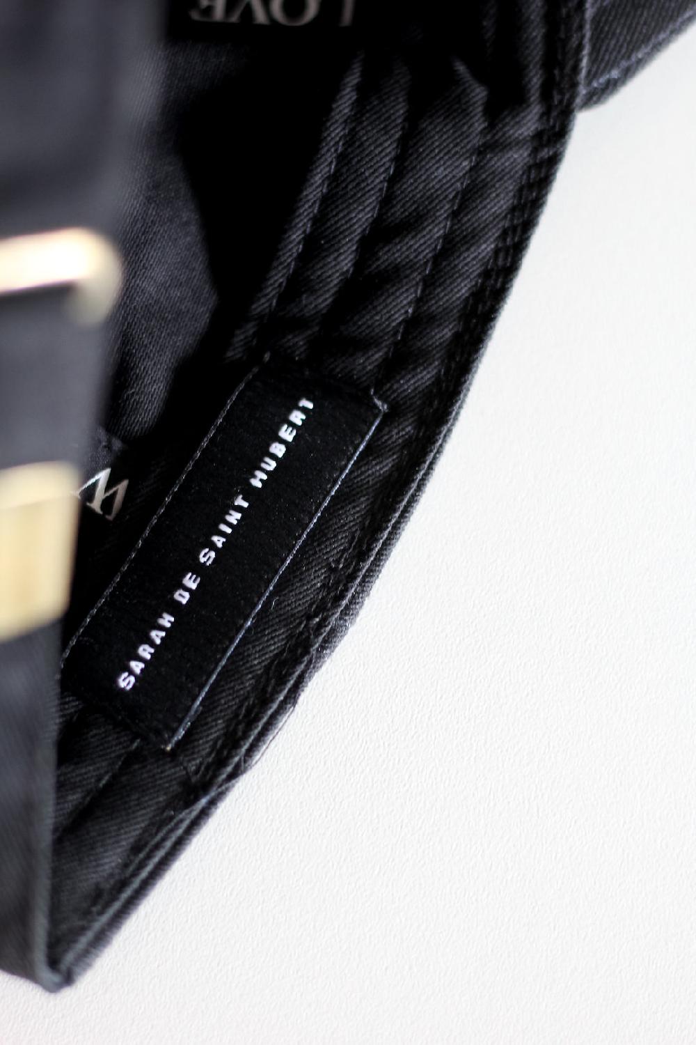 Sarah De Saint Hubert GAELLE CAP - Black