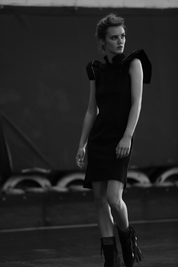 Sarah De Saint Hubert JACKY DRESS - Black