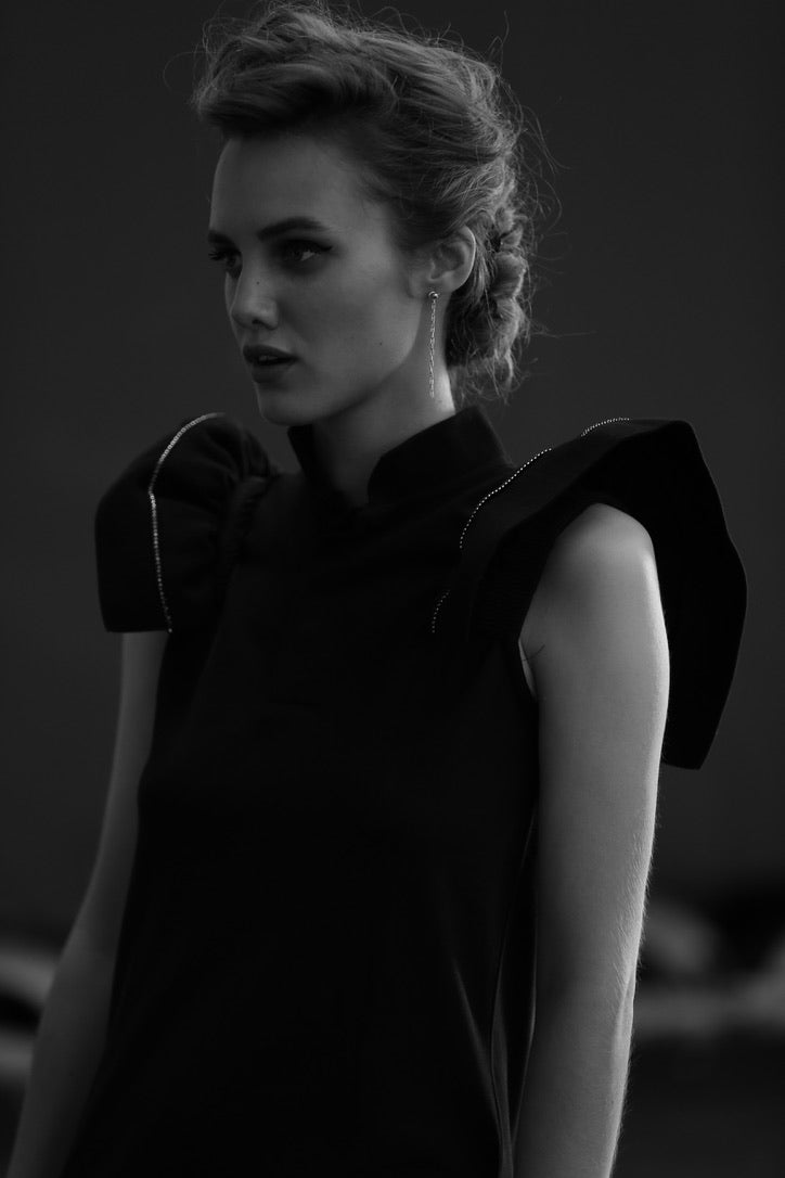 Sarah De Saint Hubert JACKY DRESS - Black