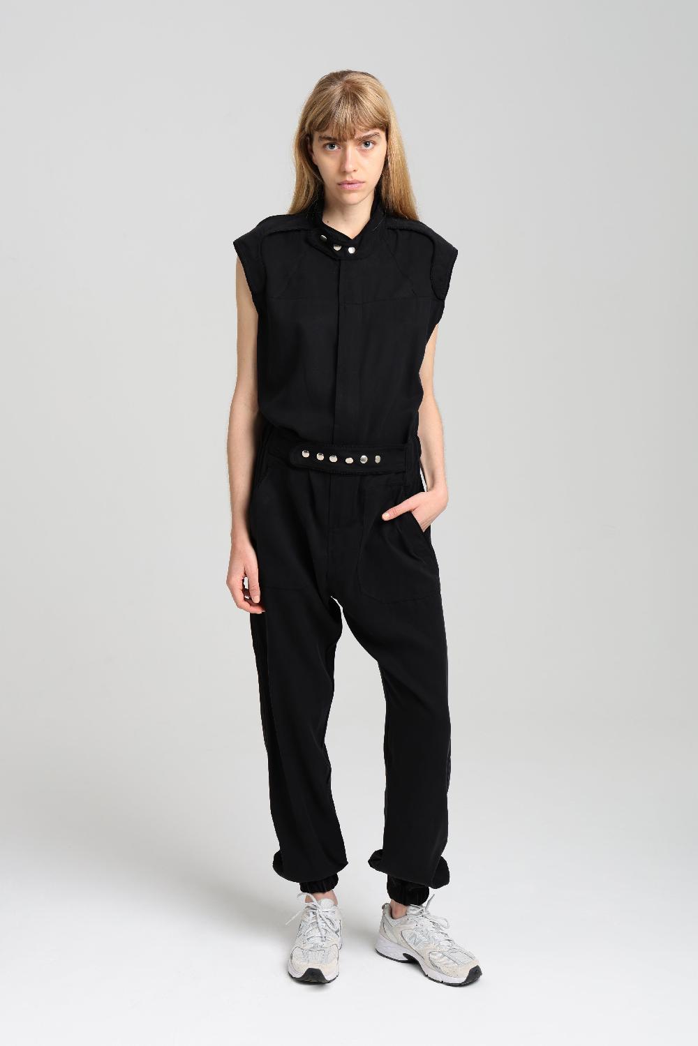 sarah de saint hubert JIMMY JUMPSUIT - Black