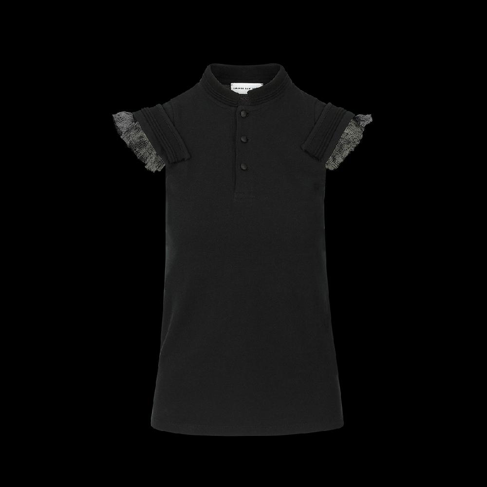 Sarah De Saint Hubert LIAM POLO SHIRT - Black