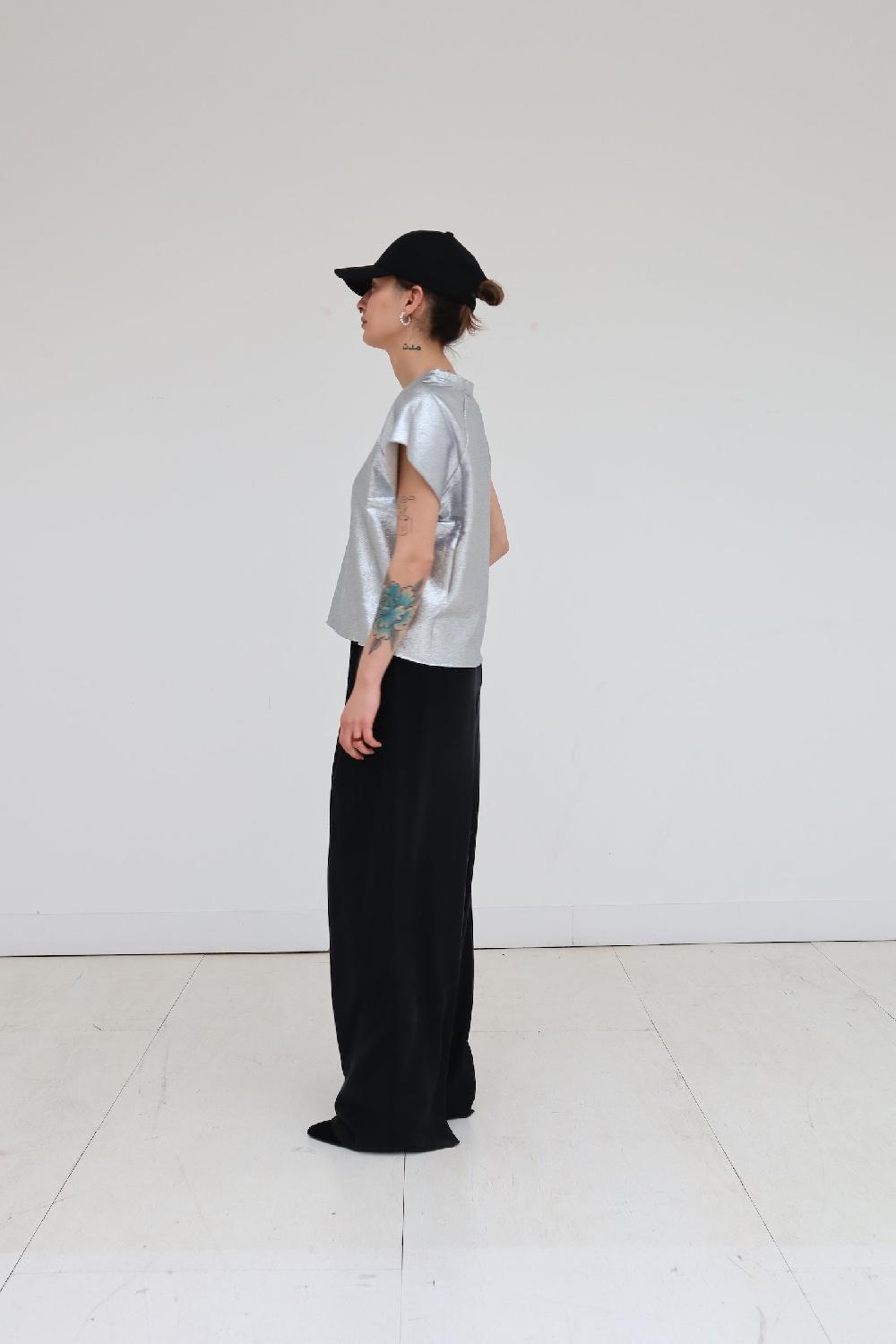 Sarah De Saint Hubert NADINE T-SHIRT - Silver