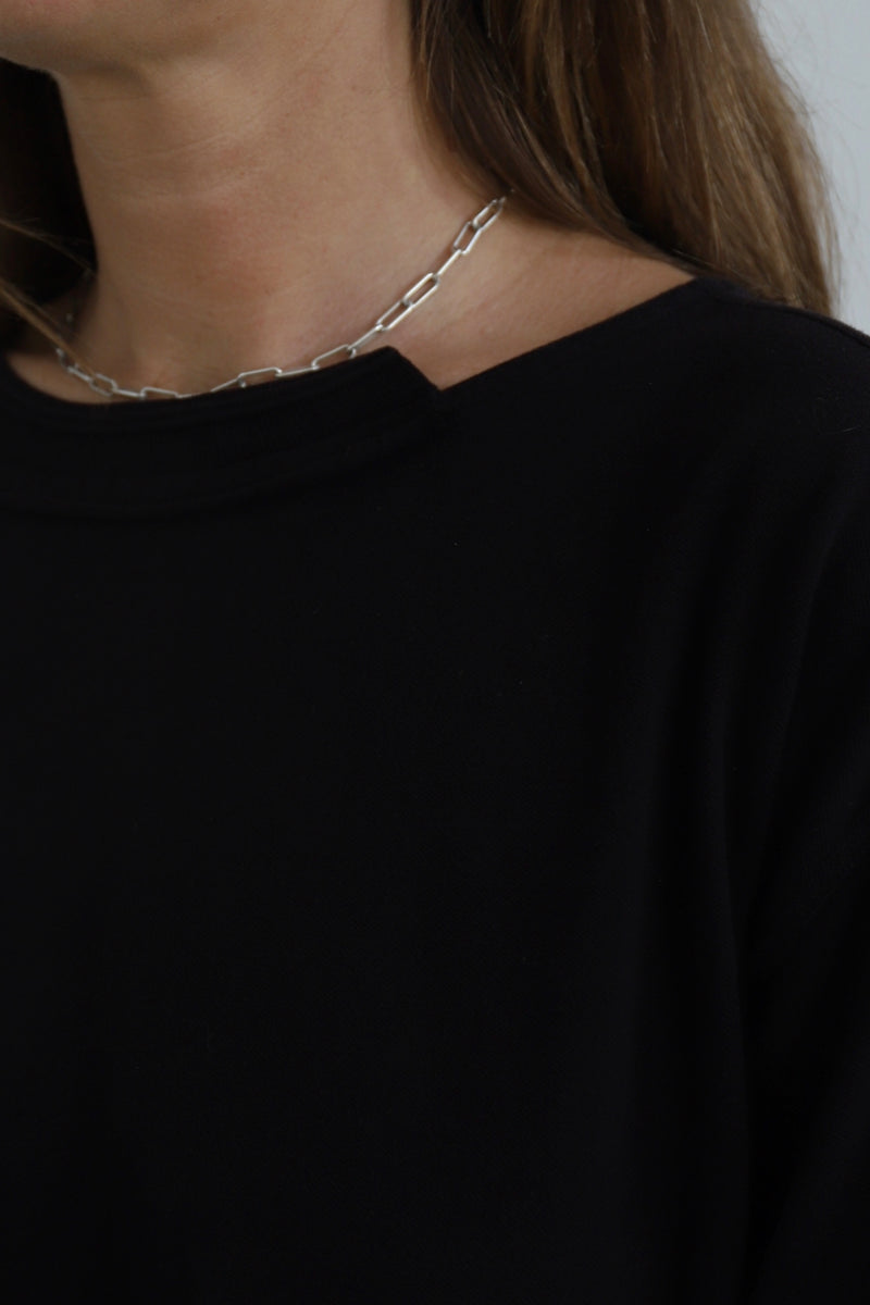 Sarah De Saint Hubert NATH T SHIRT DRESS - Black