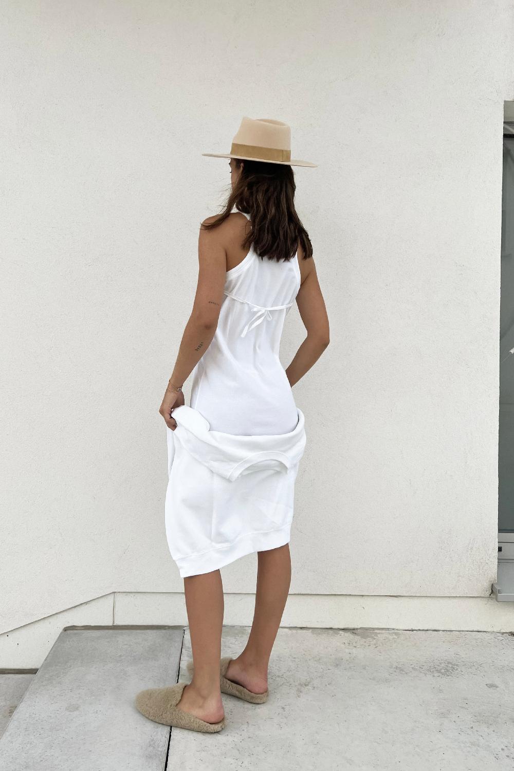 Sarah De Saint Hubert OLIVIA TUNIC - White