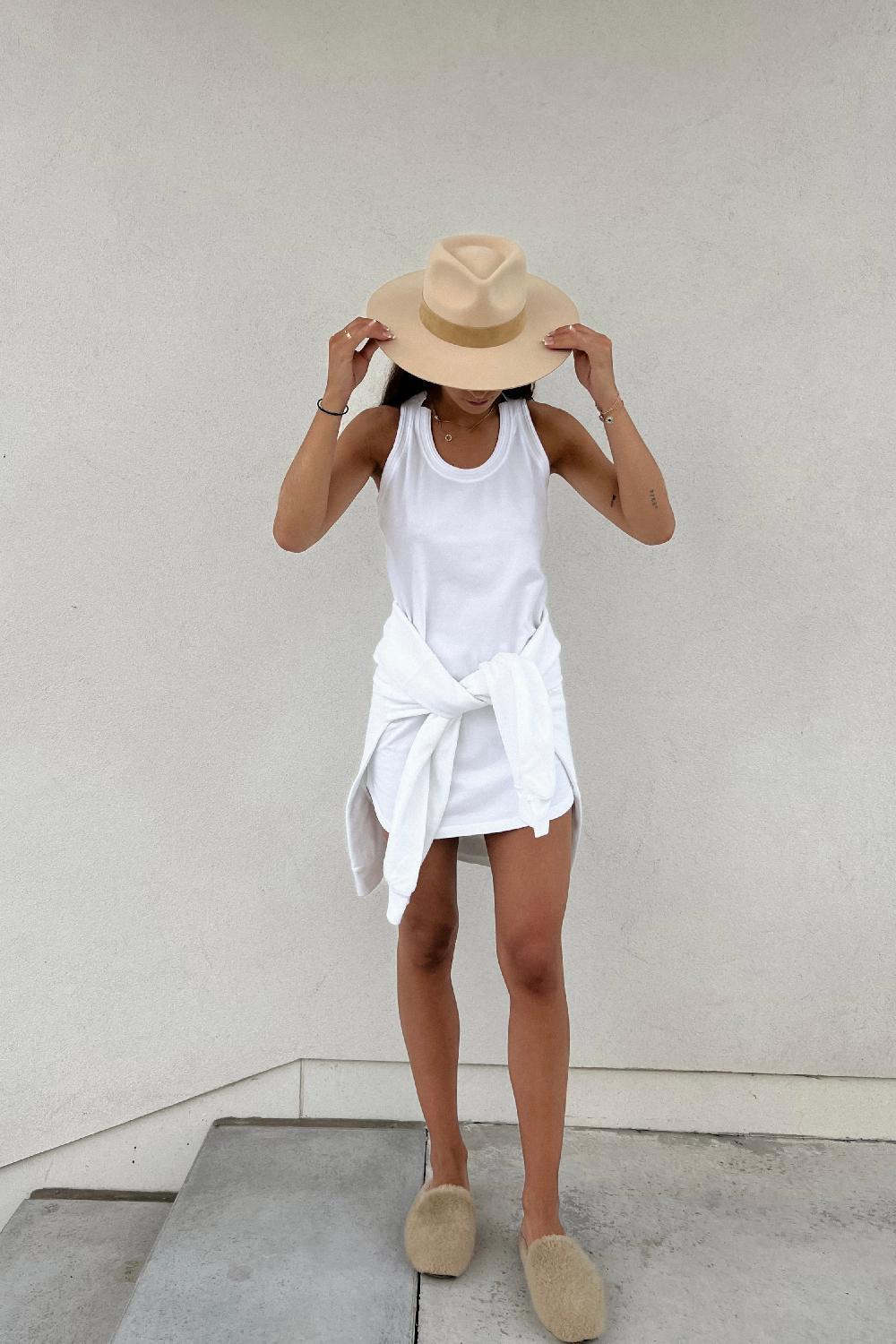 sarah de saint hubert OLIVIA TUNIC - White