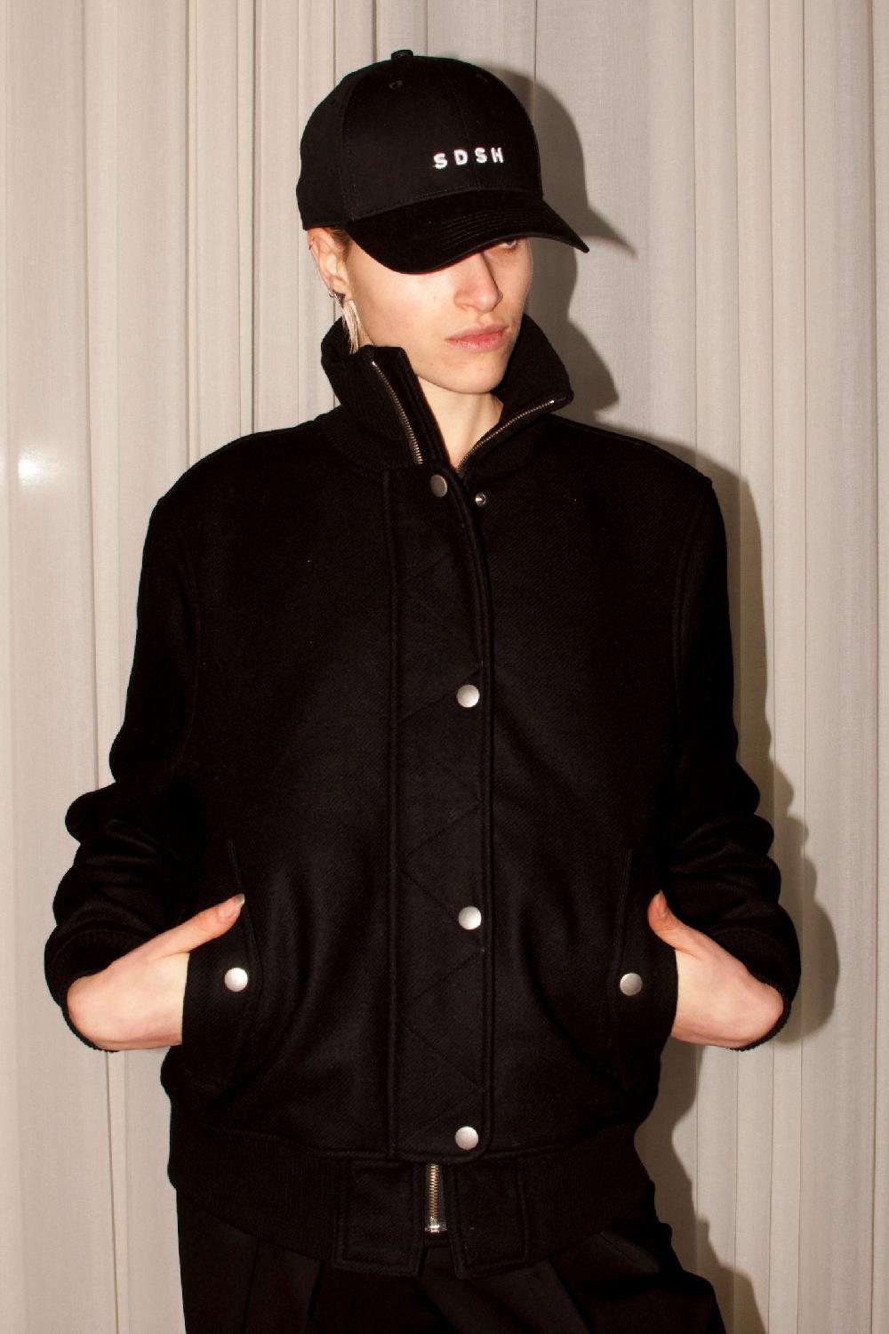 sarah de saint hubert RAF BOMBER JACKET - Black