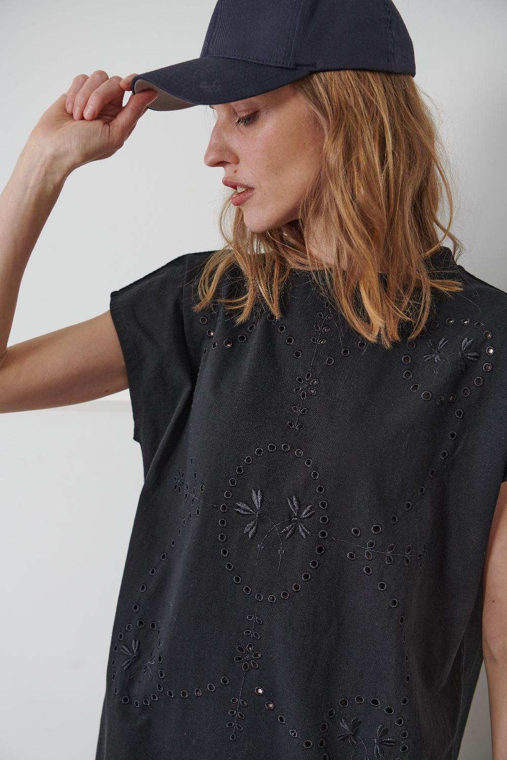 Sarah De Saint Hubert TAMARA DRESS - Black