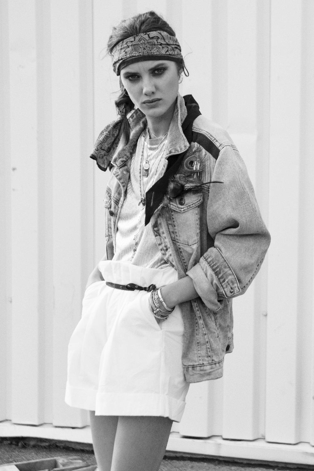 Sarah De Saint Hubert THELMA SHORTS - White