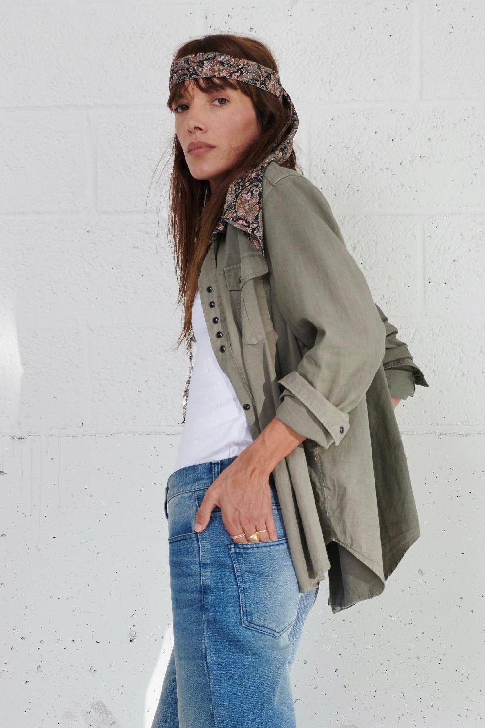 Sarah De Saint Hubert TITI SHIRT - Khaki